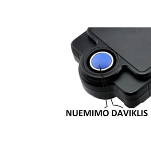 Nuemimo daviklis ant GPS seklio