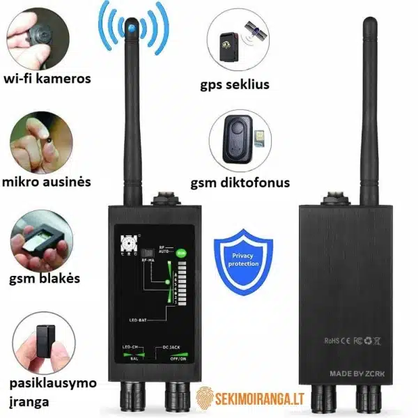Детектор GPS Wi fi GSM оборудования