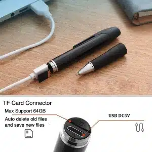 Шариковая ручка Parker с секретной видеокамерой
